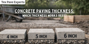 What Should Be Optimal Concrete Paving Thickness?